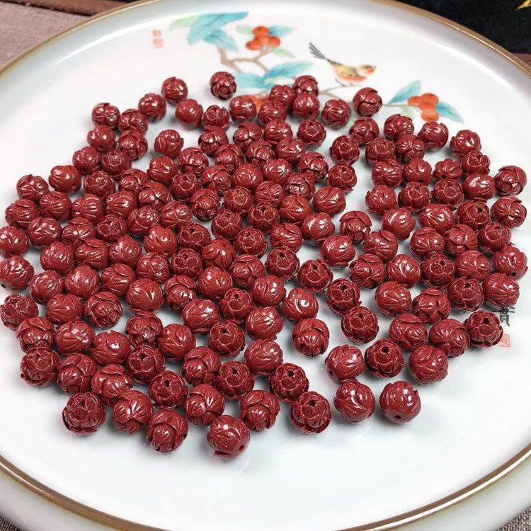 Beads Accessories Natural Purple Gold Sand Pendants