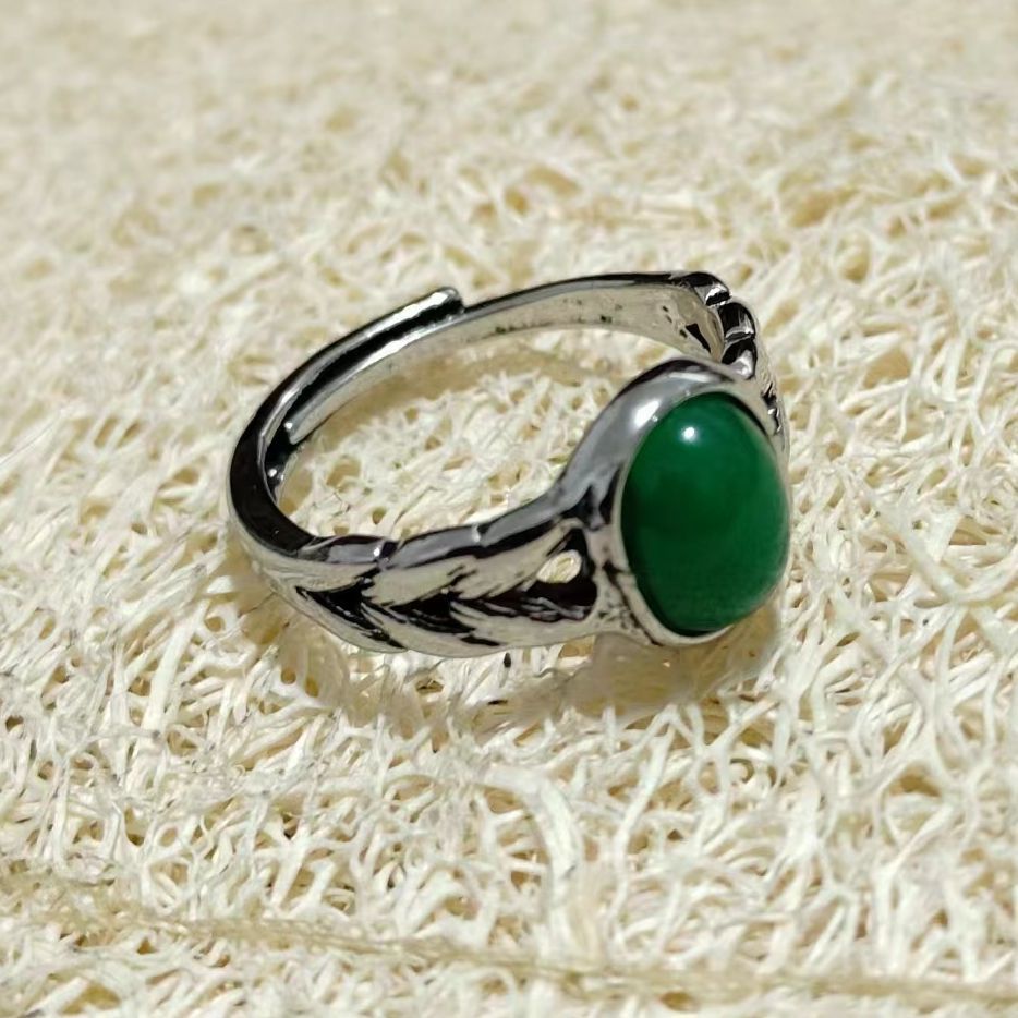 Women's & Men's Sound All Year Round Wheat Open Mouth Retro Rings