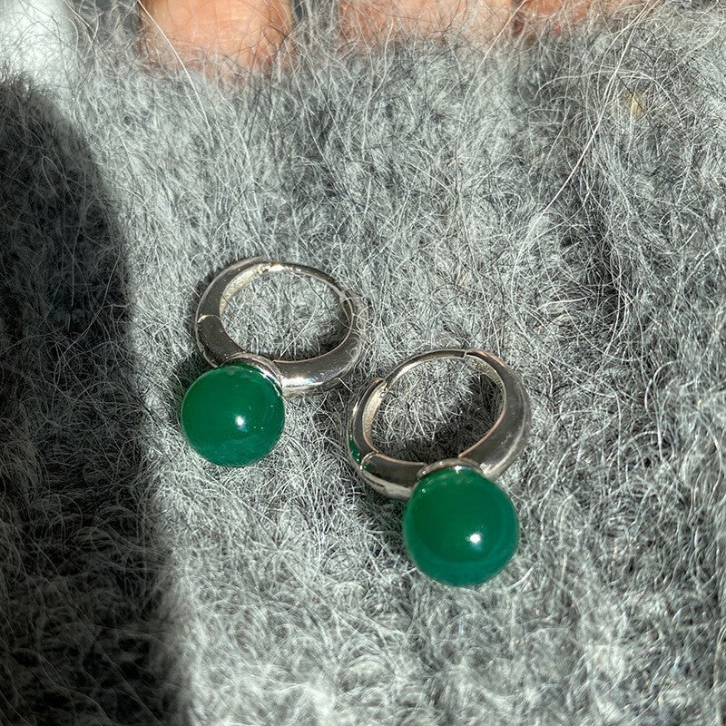 Circle Niche Design High-grade Cold Style Earrings