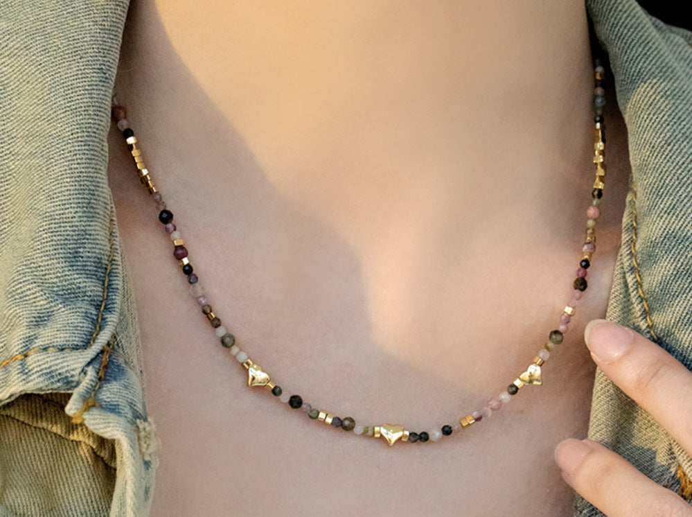 Strong Light Pearl Retro Affordable Luxury Minority Necklaces