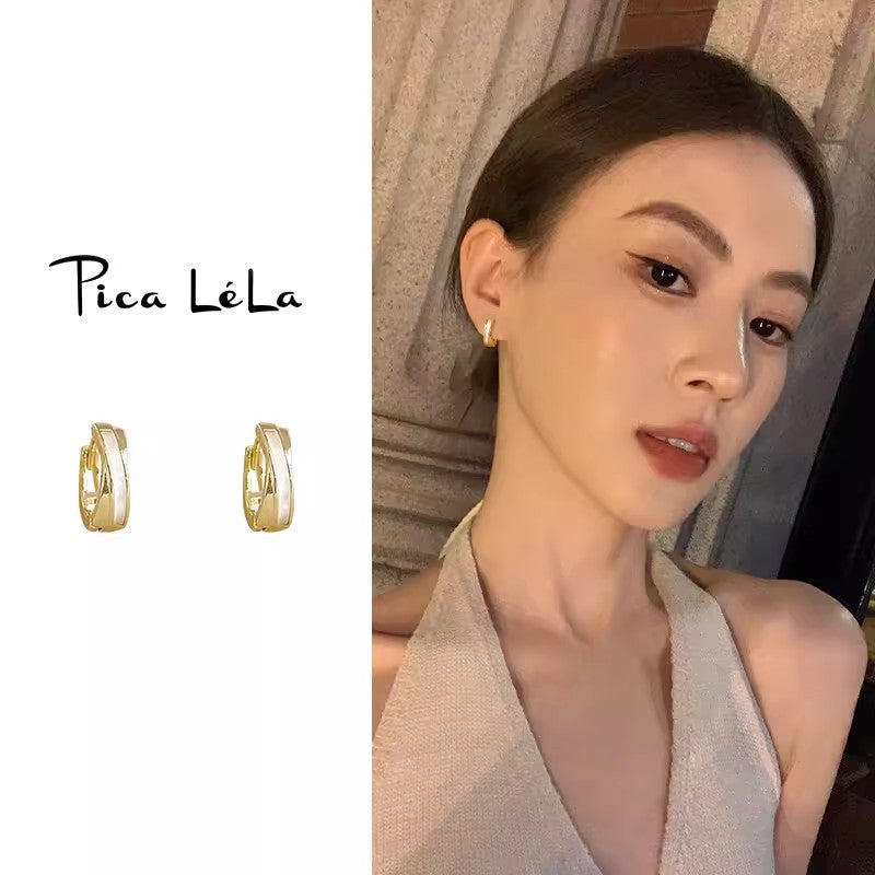 Women's High Sense Niche Temperament Retro Sier Earrings
