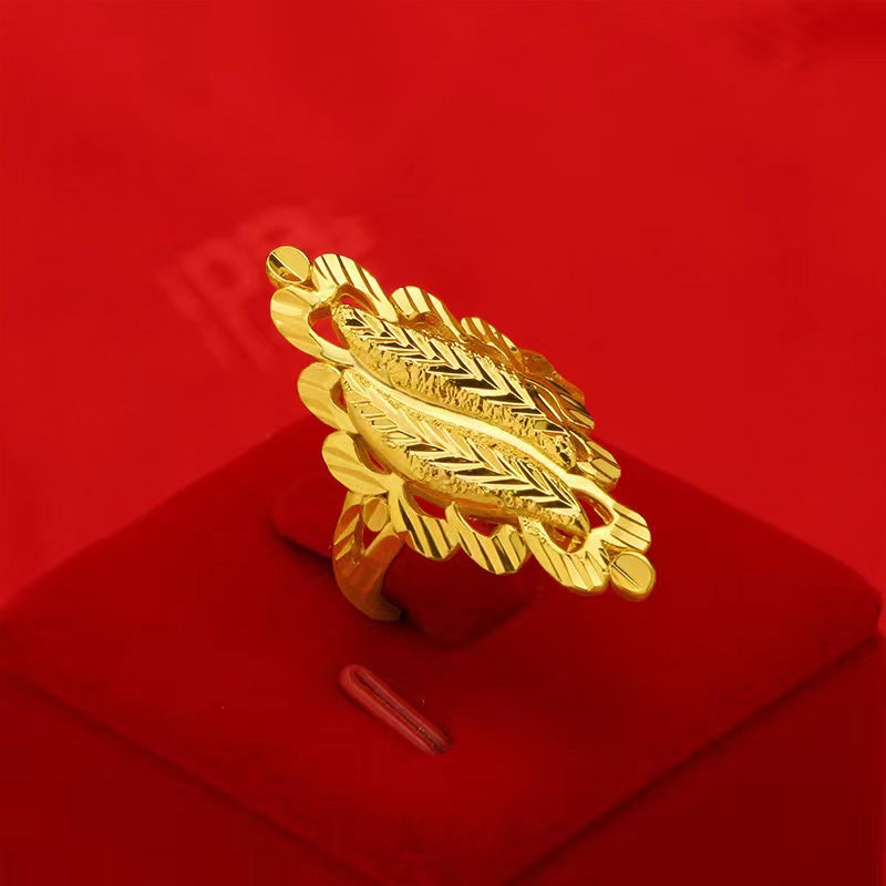 Gold Jewelry Decoration Marriage Imitation Bridal Earrings