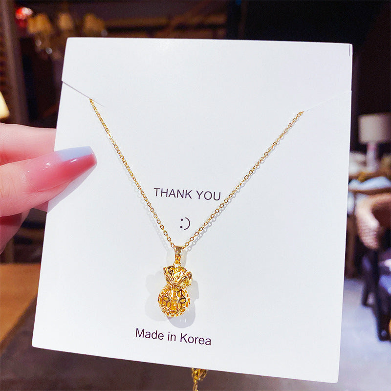 Women's Luxury Titanium Steel For Niche Design Necklaces