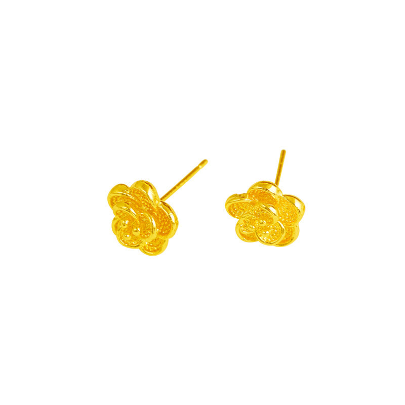 Women's Copper Alloy Simple Imitation Pearl Fresh Earrings