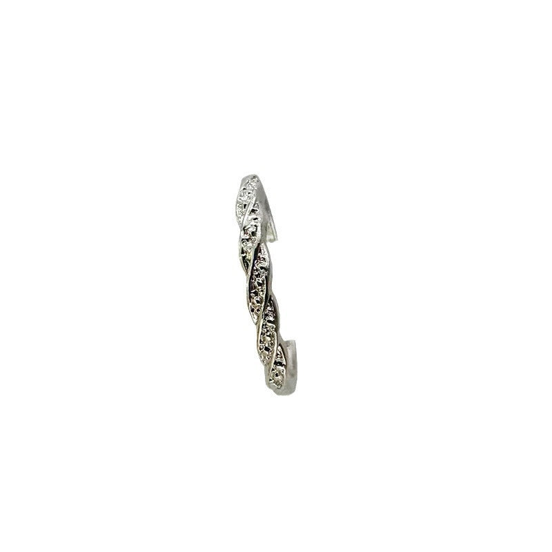 Open Adjustable Female Twist Winding Index Finger Simple Light Luxury Ring