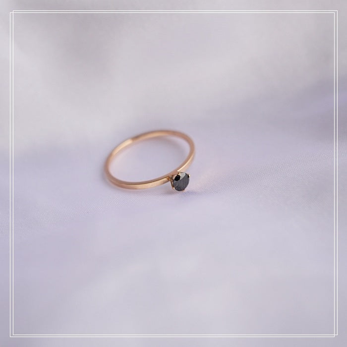 Women's Design Titanium Steel Plated Light Luxury Rings