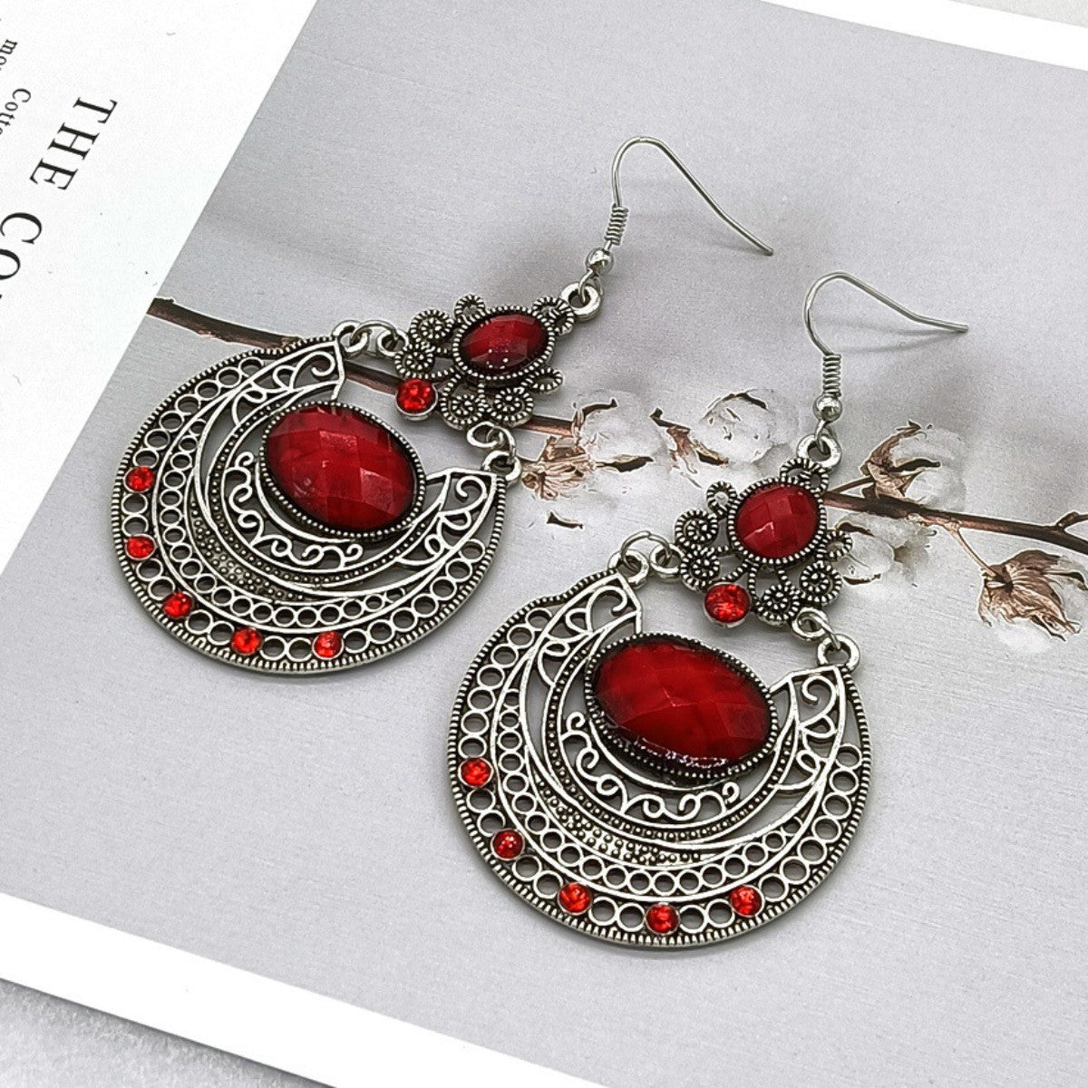 Ear Jewelry Bohemian Gem Court Vintage Earrings