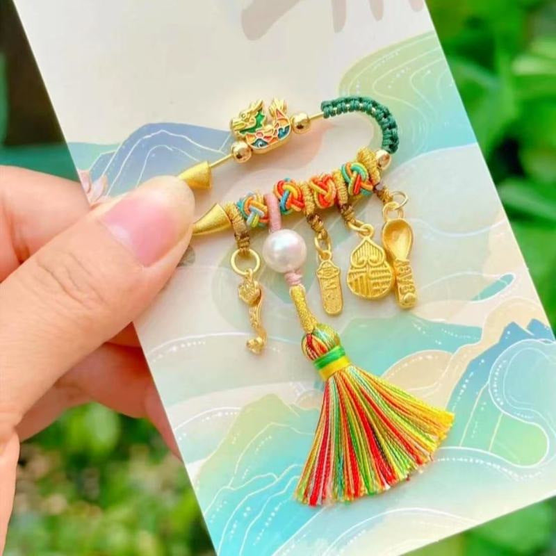 Creative Gifts Ma Jin Ranking Title Pin Brooches
