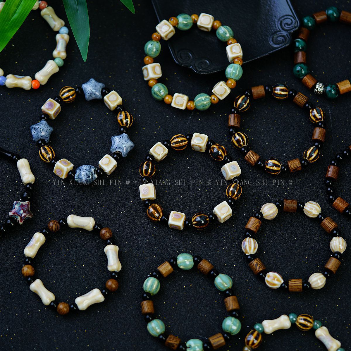 Men's Ceramic Ethnic Style Ornament High-grade Accessories Bracelets