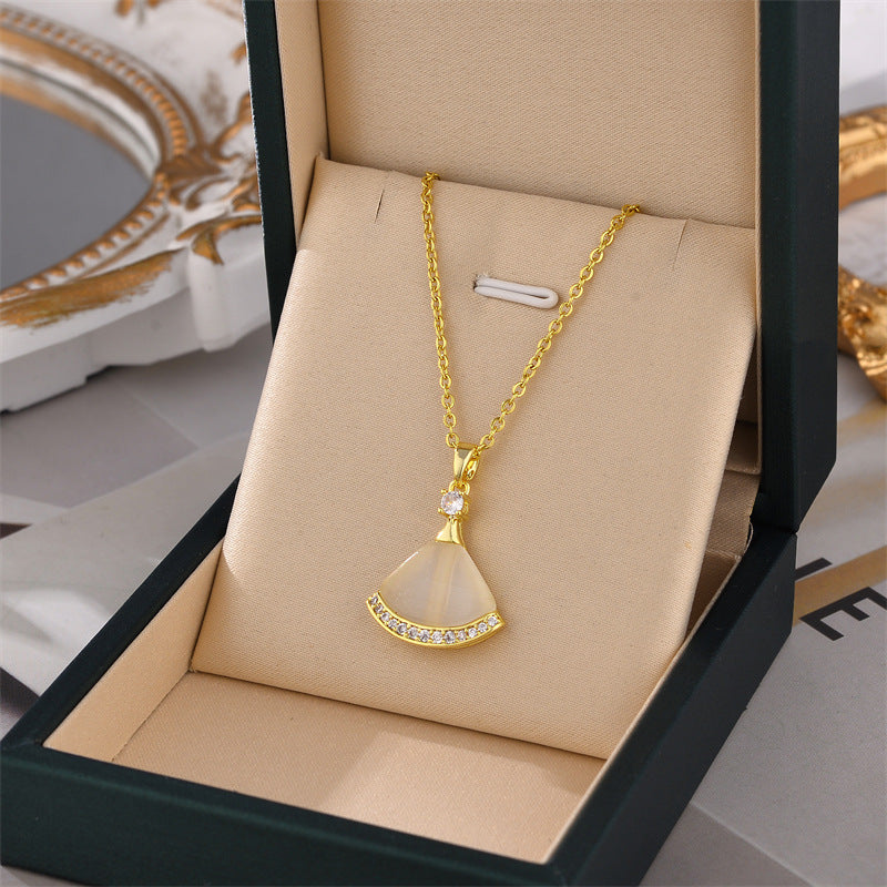 Women's Titanium Steel Ornament Simple Fashion Personality Necklaces