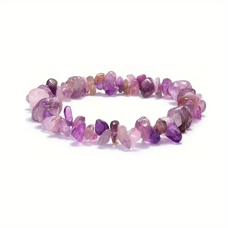 Gravel Style Neck Chain Bohemian Agate Necklaces