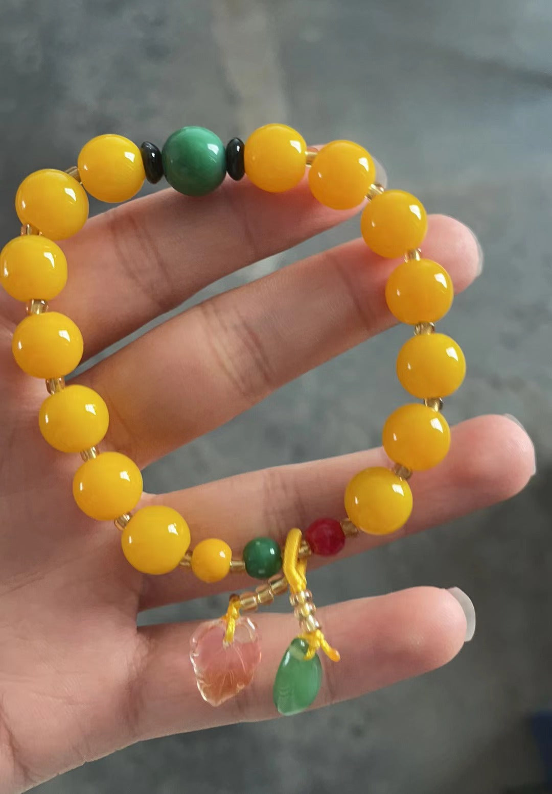 Retro Small Beeswax Running In Morning Bracelets