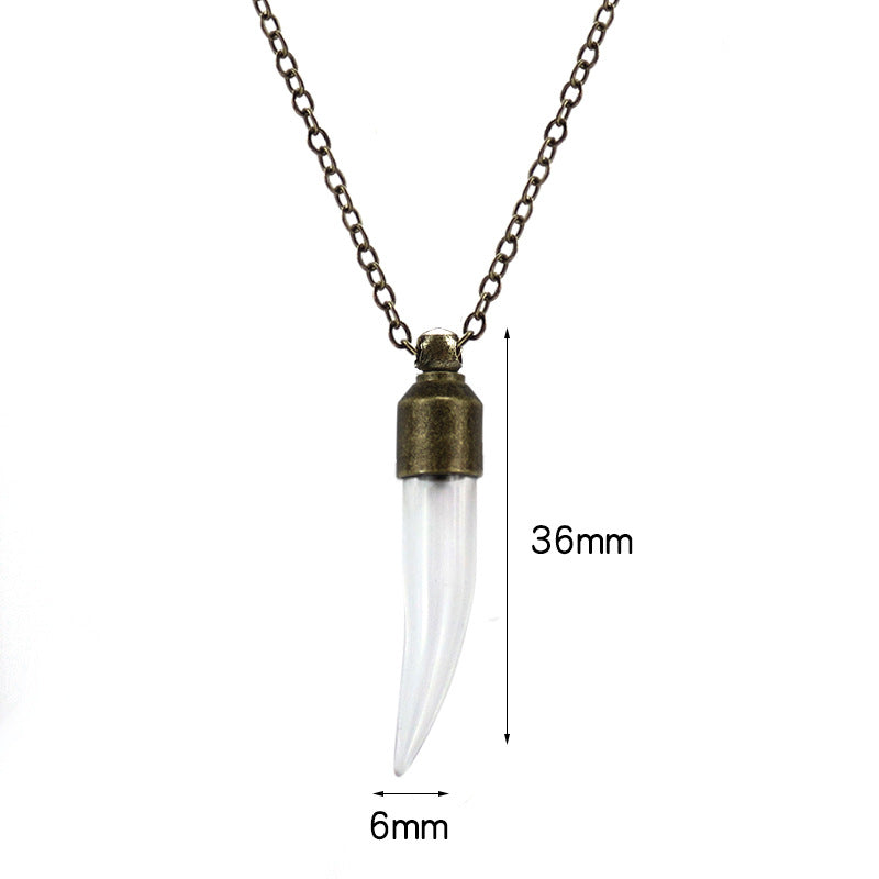 Bottle Twist Wire Can Be Opened Necklaces