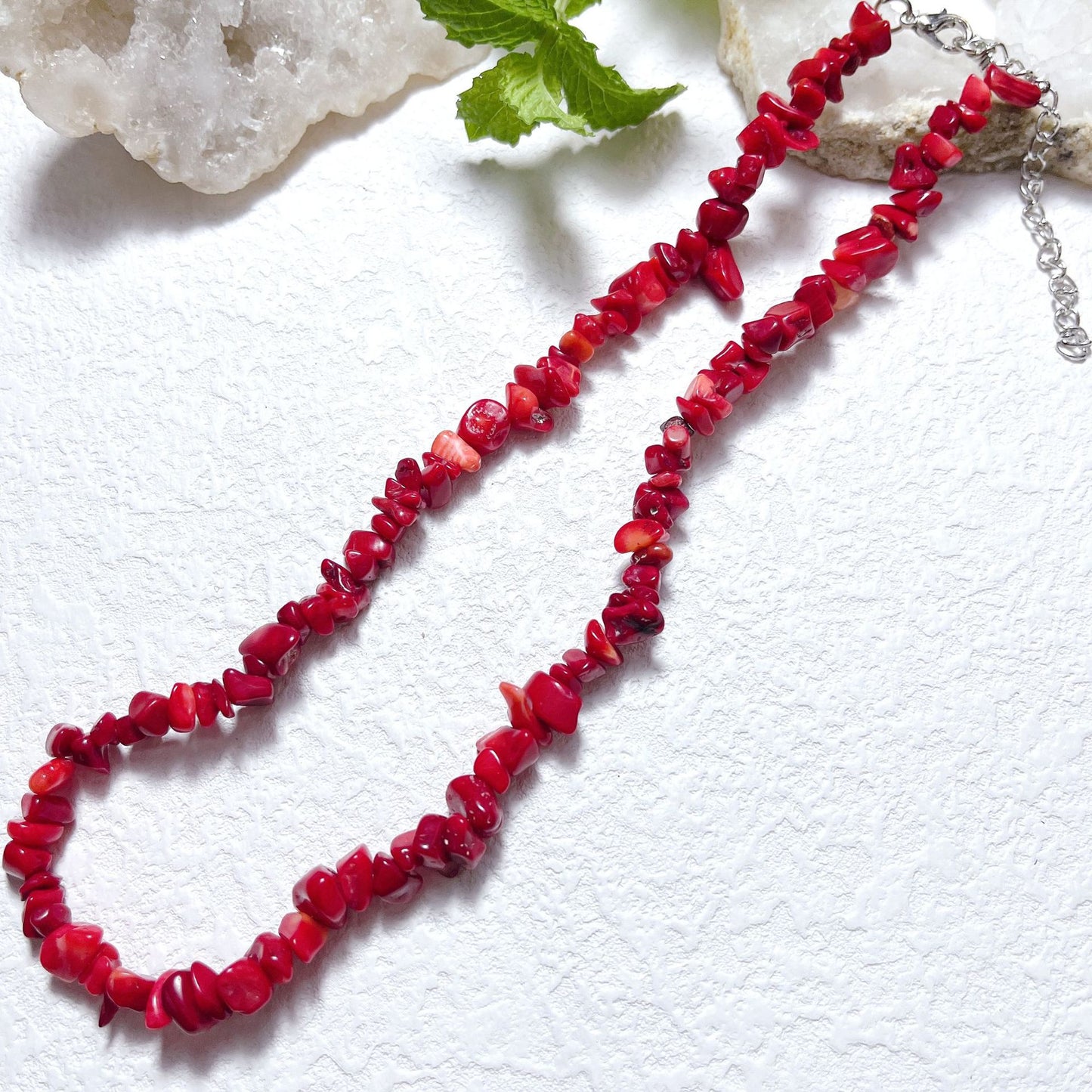 Gravel Style Neck Chain Bohemian Agate Necklaces