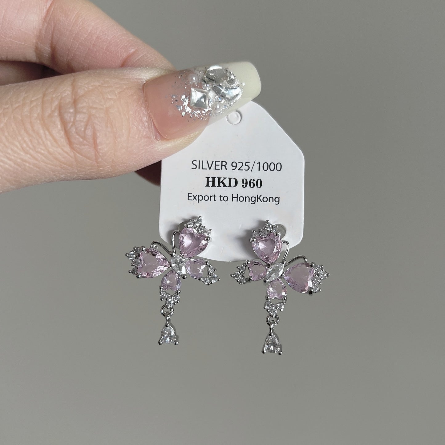 Light Luxury Zircon Pearl Elegant High-grade Earrings