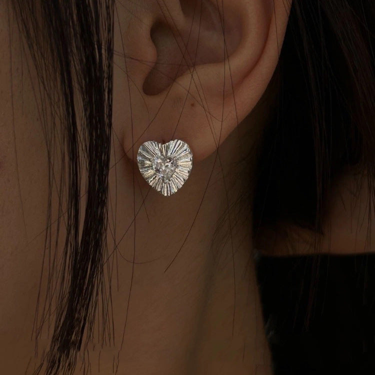 Circle Niche Design High-grade Cold Style Earrings