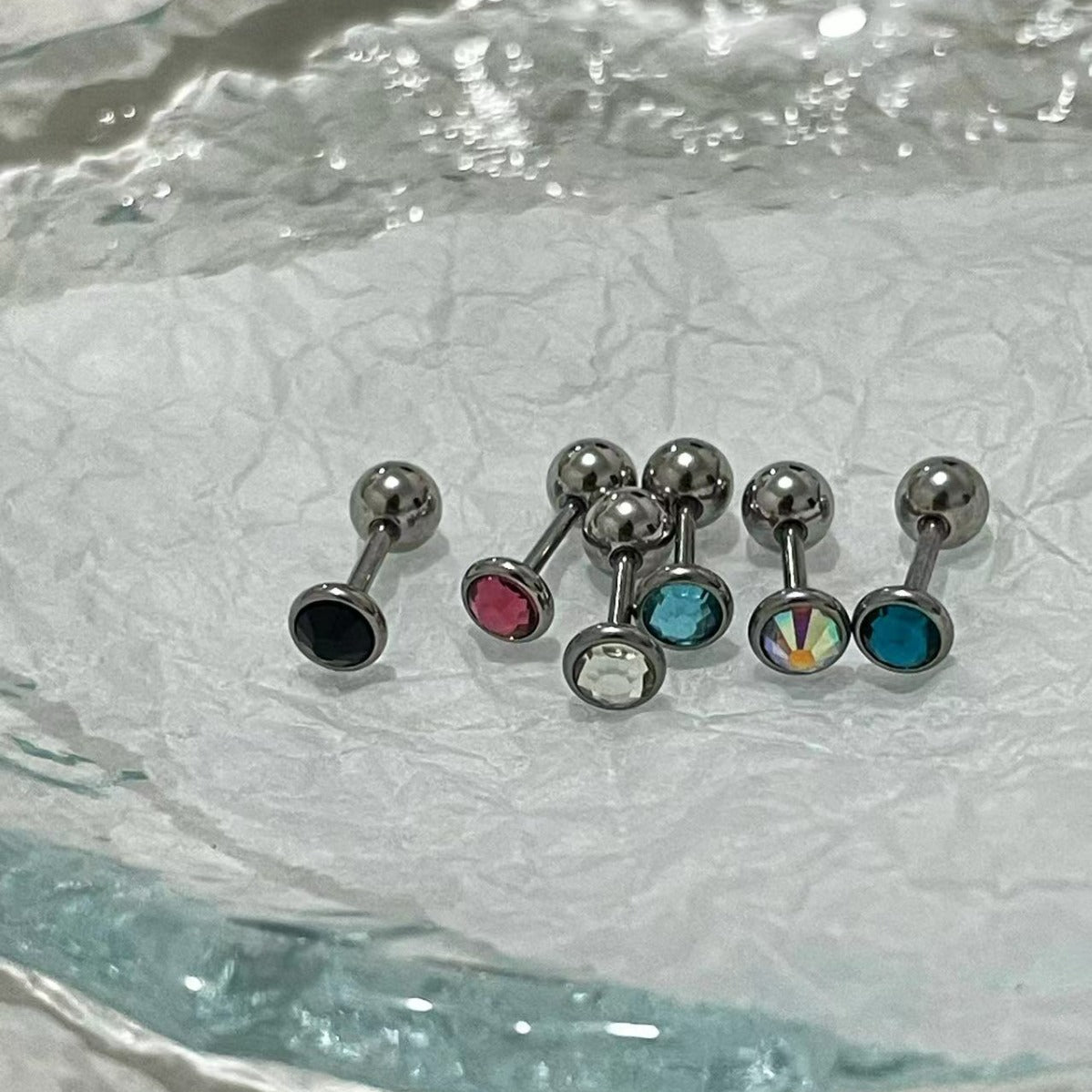 Ear Bone Sweet Cool Niche Round Earrings