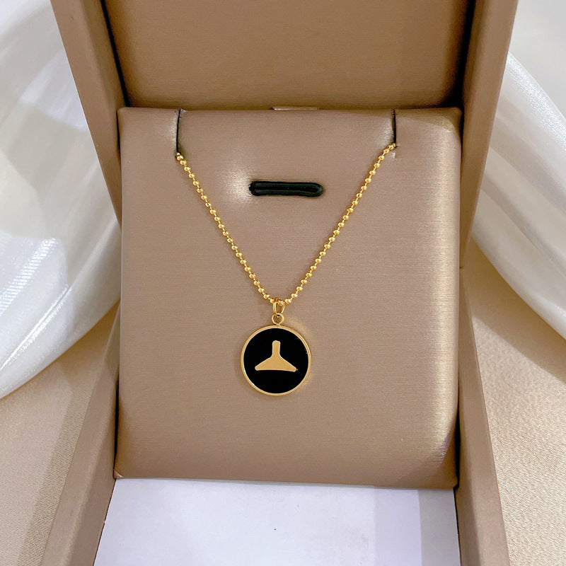Whole Titanium Steel Man Fish Tail Minimalist Furnace Necklaces