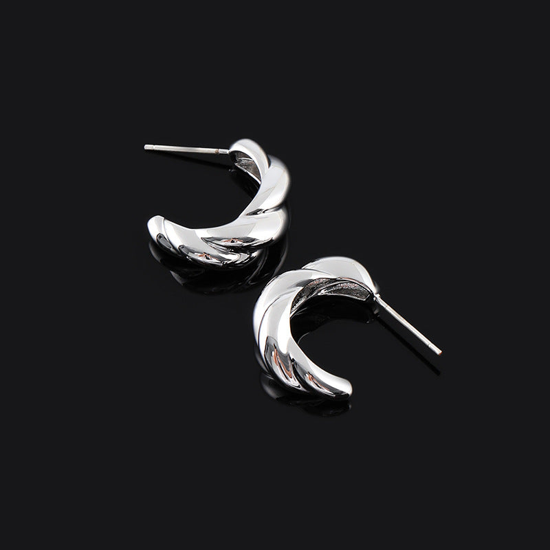 Women's Commuter Circle No Pierced Rotating Mosquito Rings