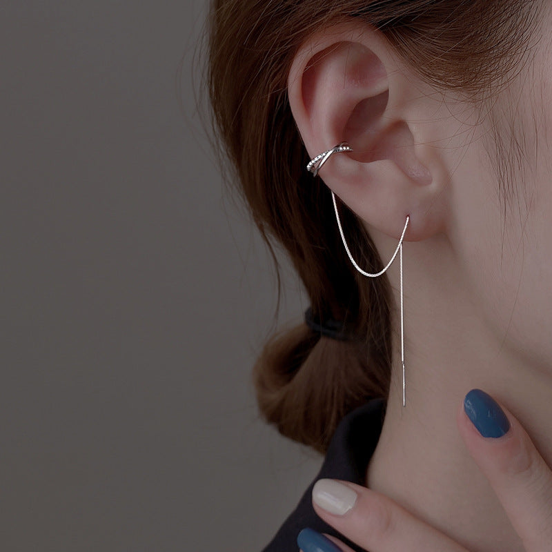 Women's Clip One-piece For Trendy High Sense Ear Line