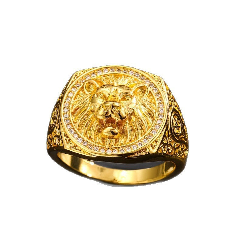Women's & Men's Light Luxury Fashion Hipster Good-looking Hip Hop Ring