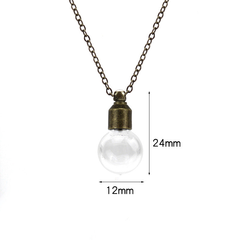 Bottle Twist Wire Can Be Opened Necklaces