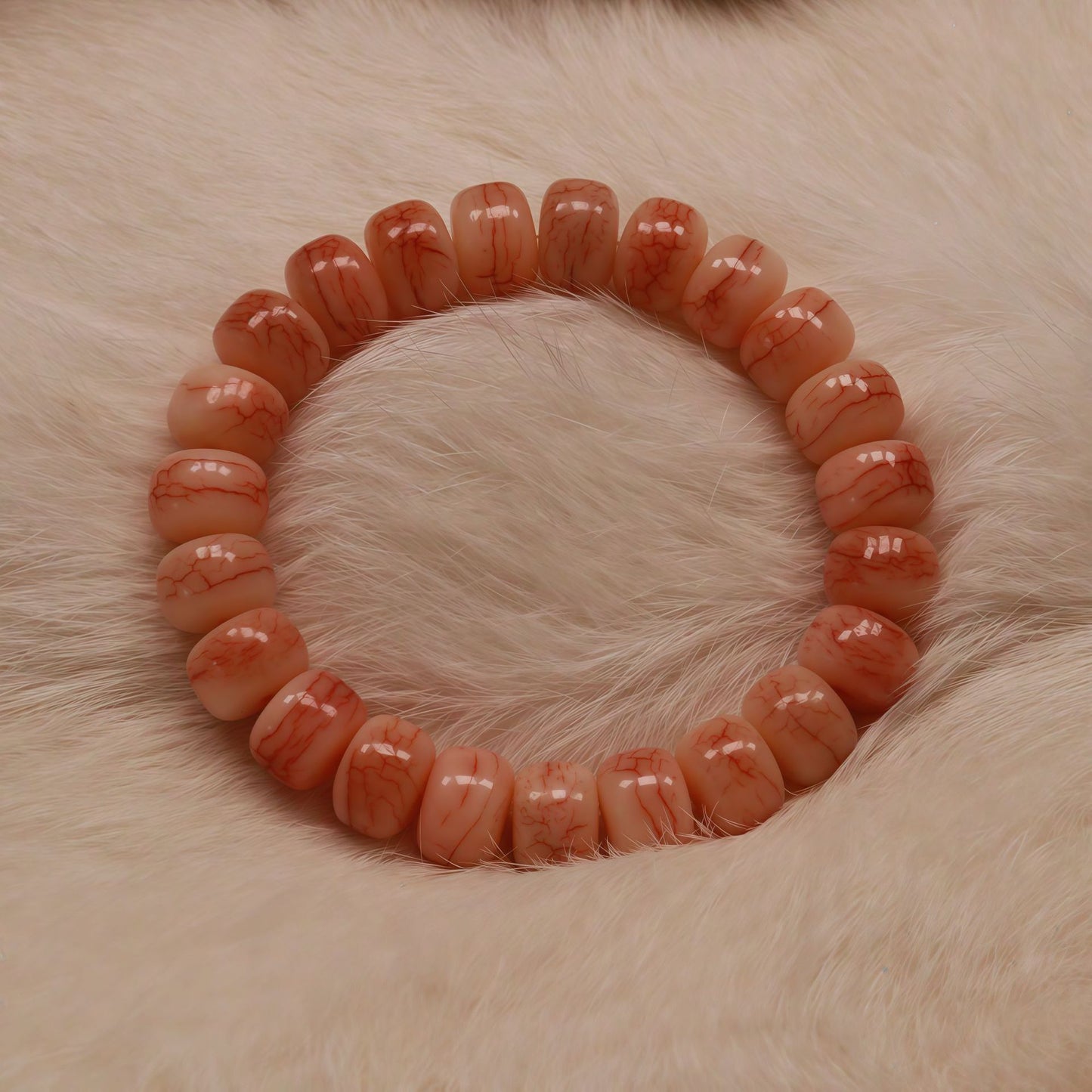 Camel Bone Tibetan Style Barrel Shaped Bead Ox High Oil Bracelets