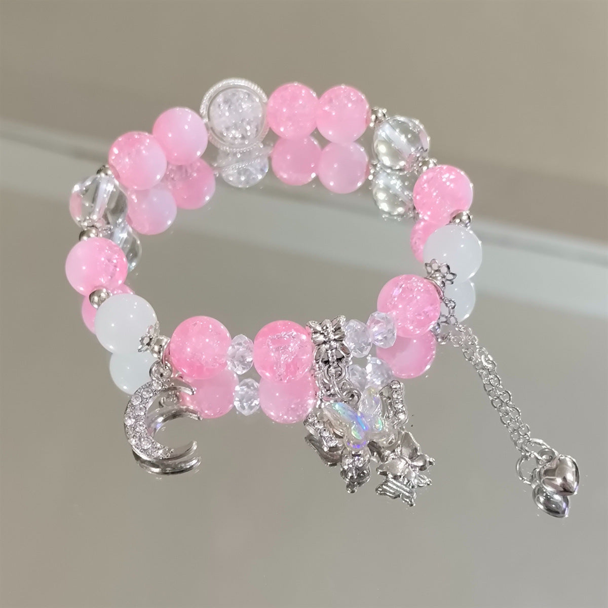 Female Design Sweet Cute Princess Colored Glaze Girlfriends Bracelets