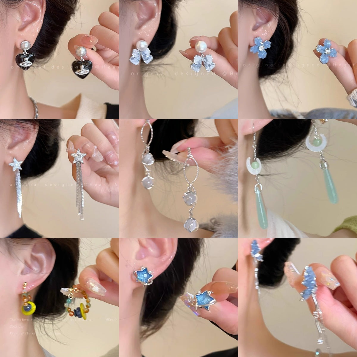 Light Luxury Minority Bow Pearl Graceful Long Earrings