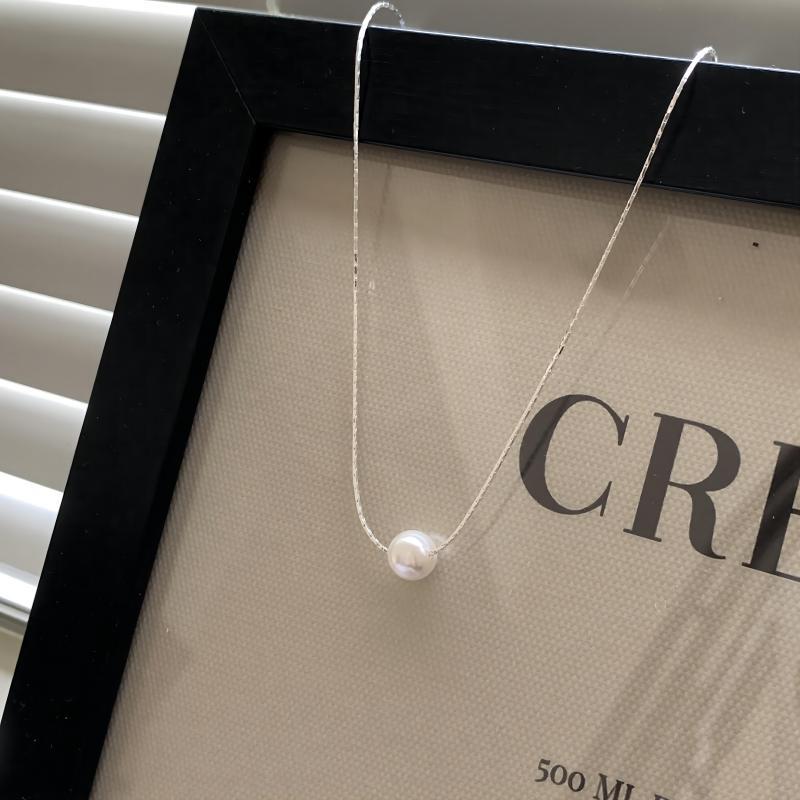 Does Not Fade Female Summer High Sense Minimalist Rhinestone Necklaces