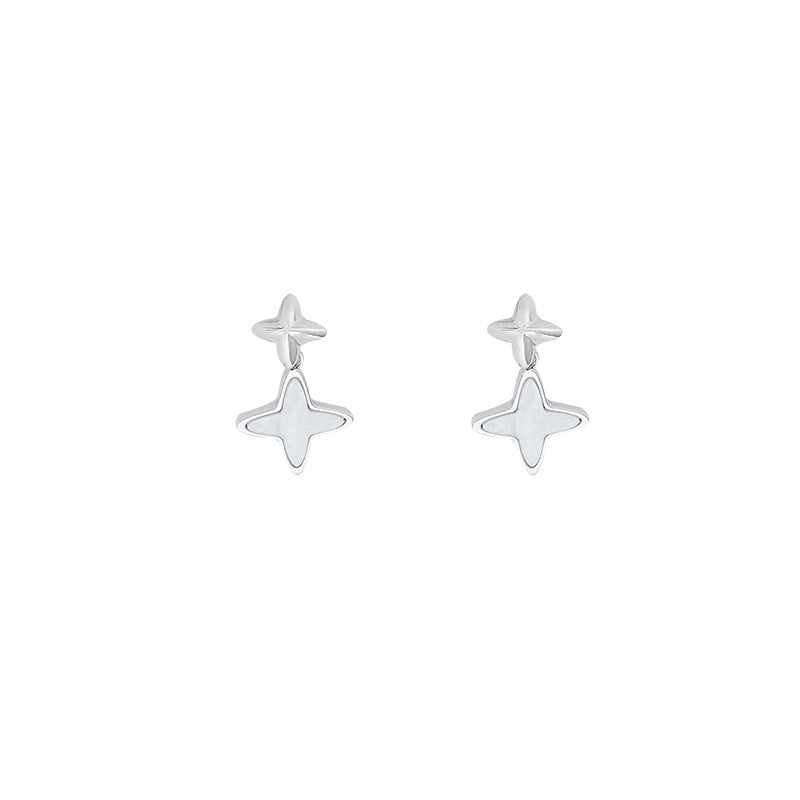 Elegant Stars Female Niche High Sense Stud Earrings