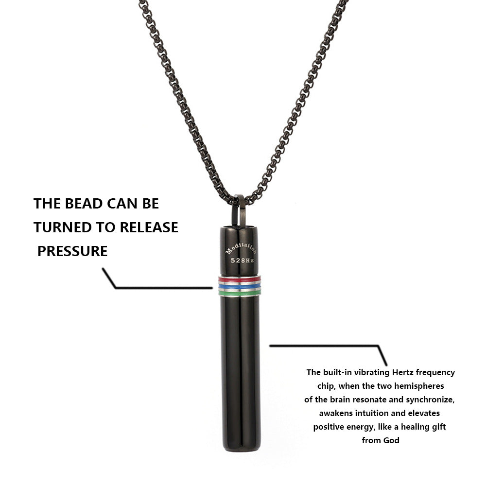 Whistle Frequency Auxiliary Elimination Negative Energy Meditation Necklaces