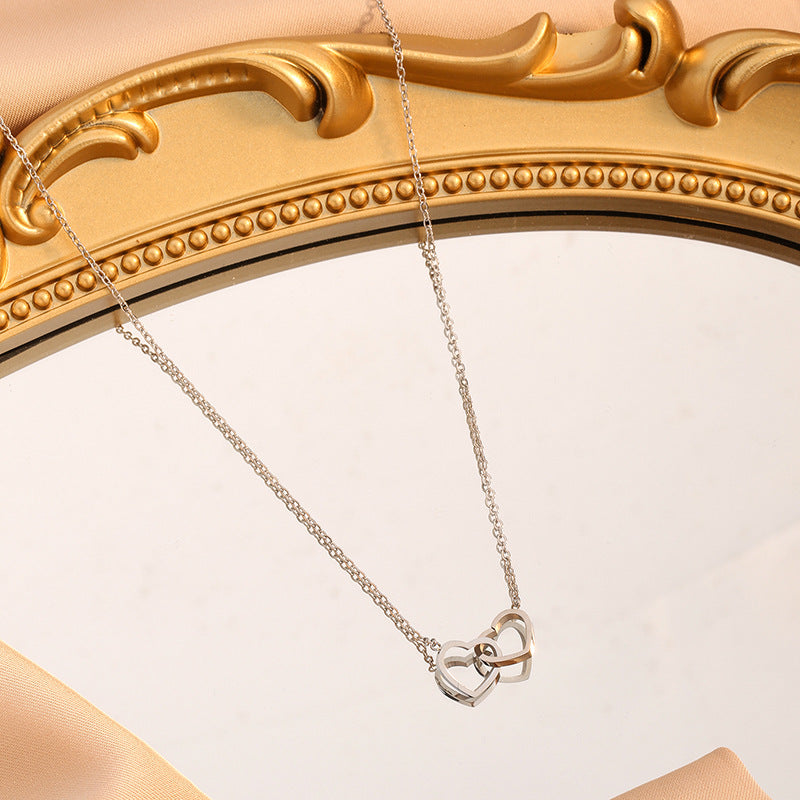 Titanium Steel Temperament Ornament Does Not Necklaces