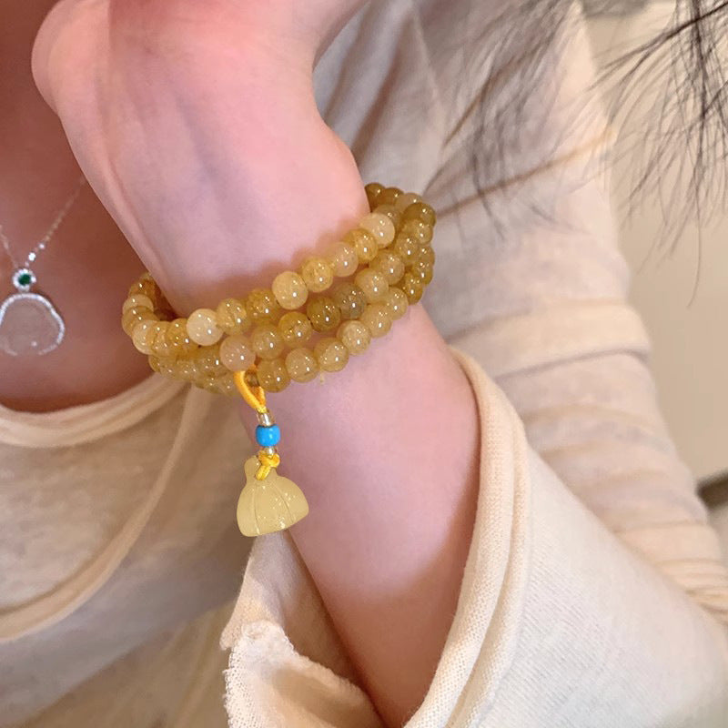 Women's Style Twin Beaded Good-looking Party Niche Bracelet