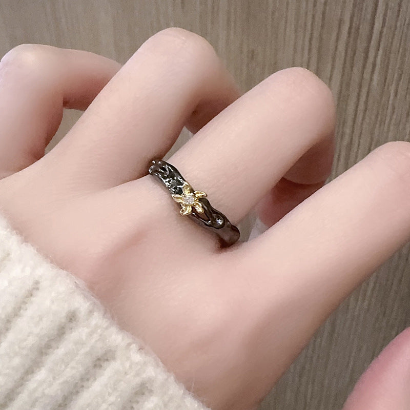 Female High Sense Unique Punk Style Rings