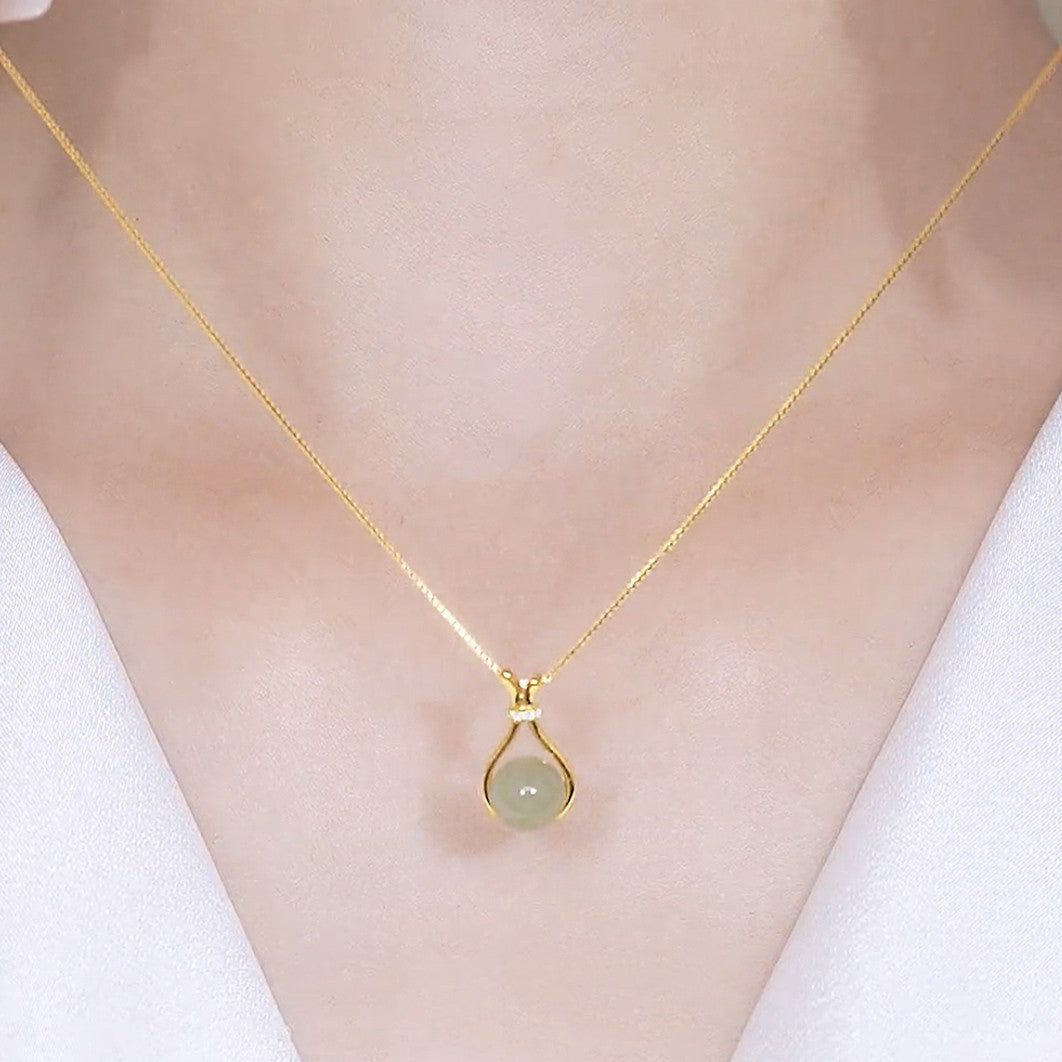 Jade Lucky Bag Female Design High-grade Necklaces