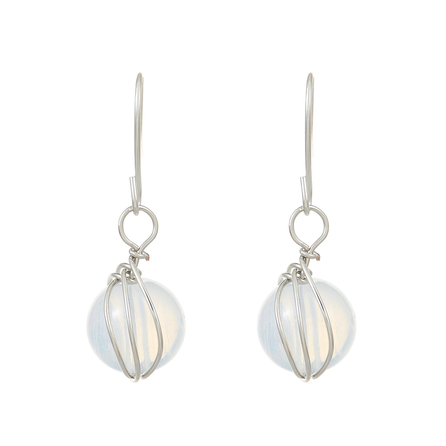 Colored Glaze Girly Sweet Color Crystal Earrings