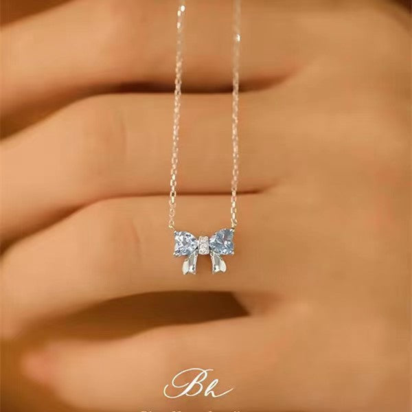 Heart Zircon Design High-grade Light Luxury Temperament Simple Personalized Cold Necklace