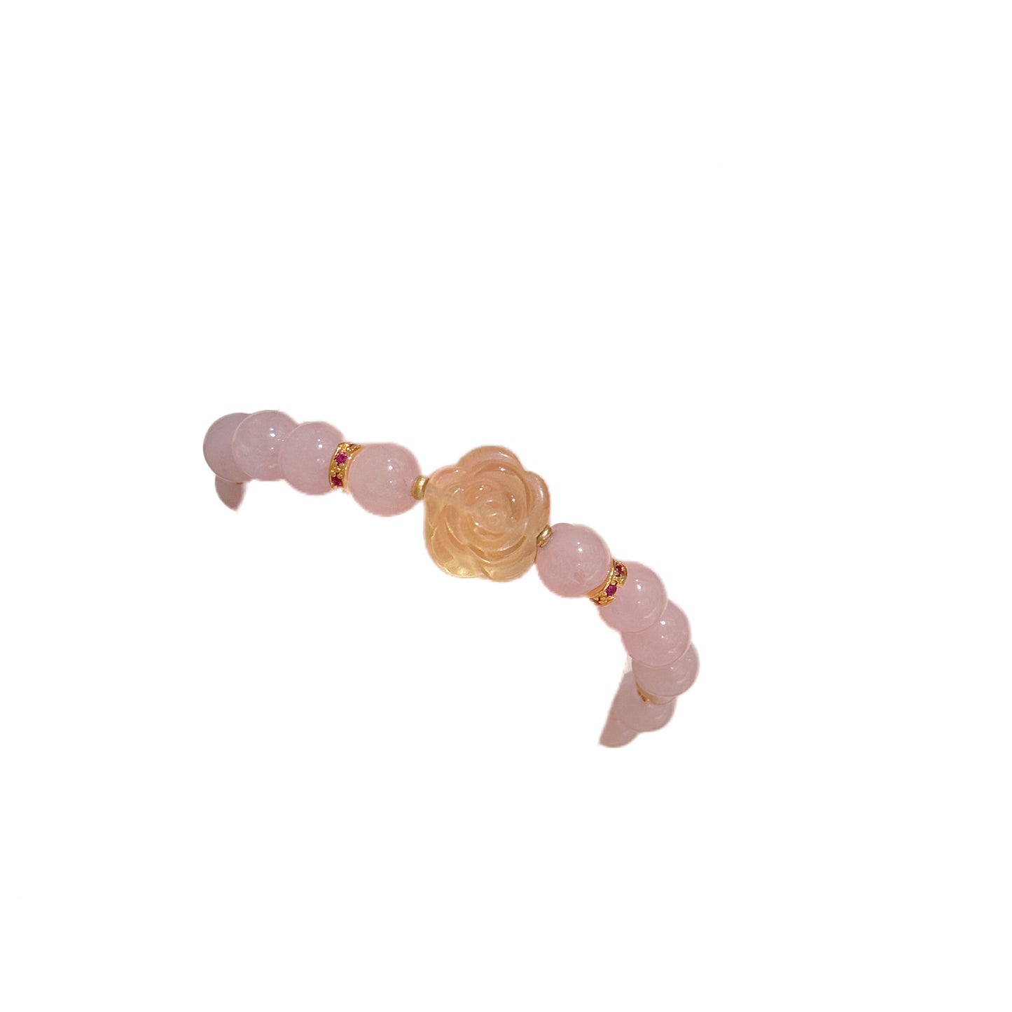 Camellia Citrine Light Luxury Minority High Sense Bracelet