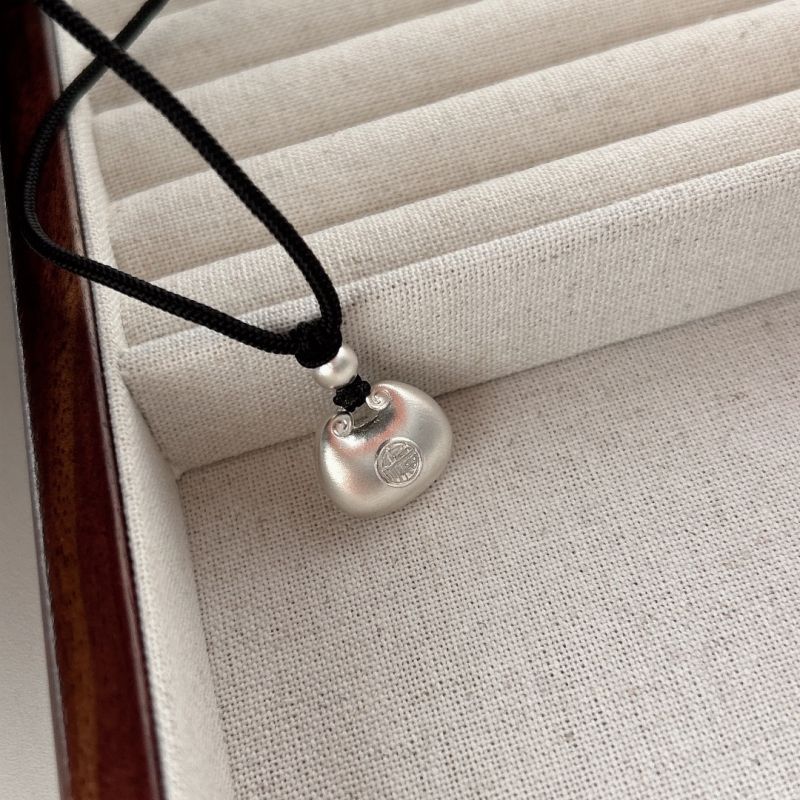 Chinese Style Lock Character Gifts For Necklaces