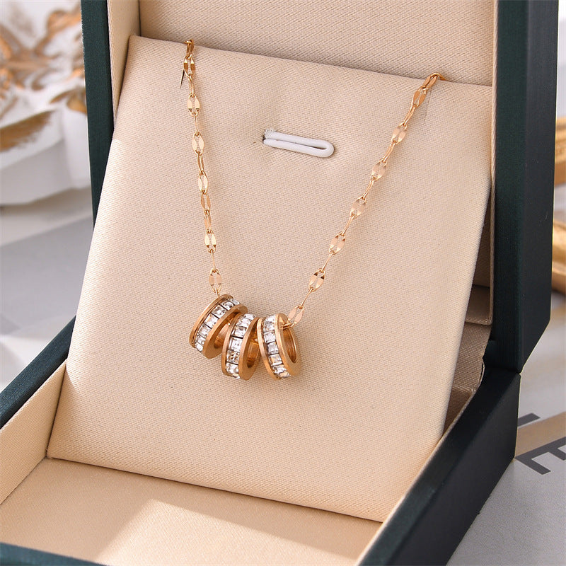 Women's Titanium Steel Ornament Simple Fashion Personality Necklaces