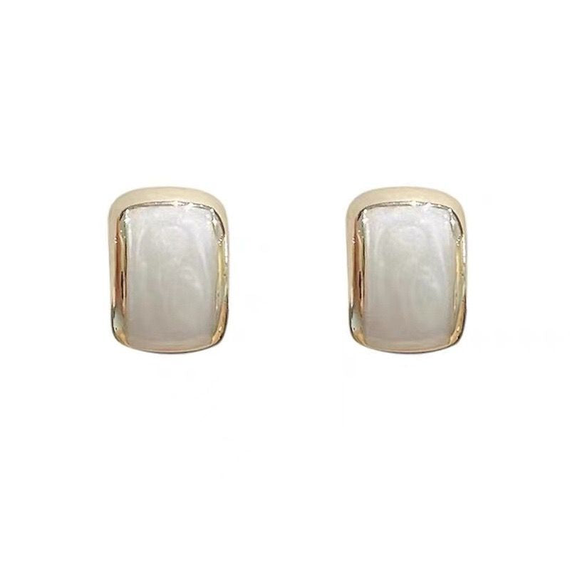 Drop Glazed Female Niche Design Advanced Light Earrings