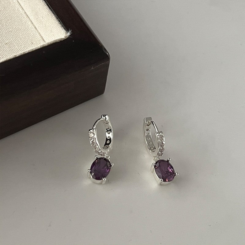 Circle Niche Design High-grade Cold Style Earrings