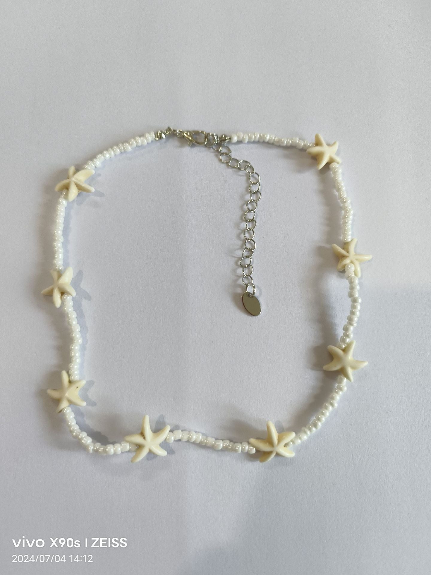 Personalized Starfish Beads Stringed Female Bohemian Beach Necklaces