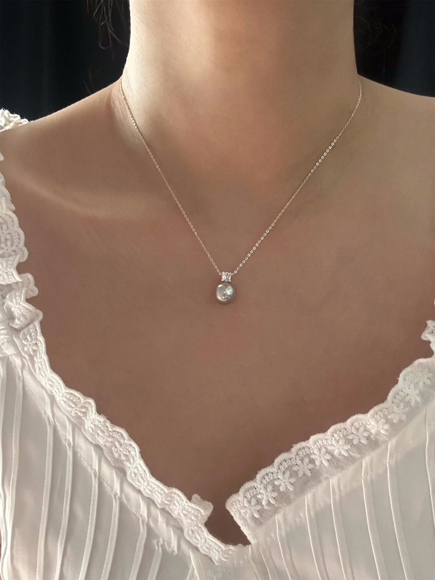 Women's Princess Diana French Classic High-grade Pearl Necklaces