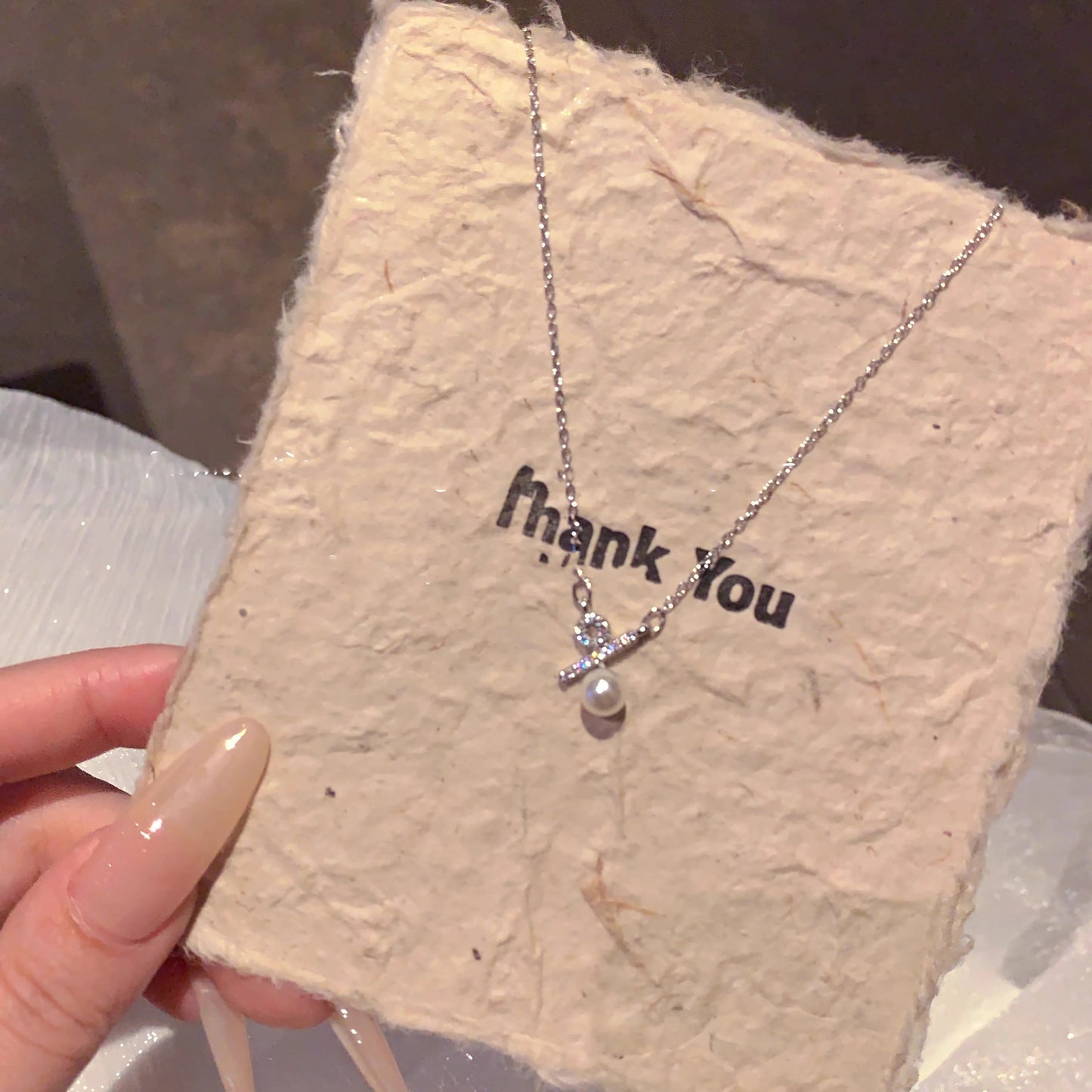 Female Design Pearl Light Luxury Clavicle Necklaces