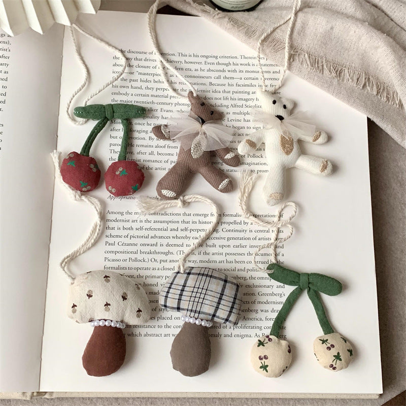 Swan Puppy Cherry Ornaments Sweet Lovely Necklaces