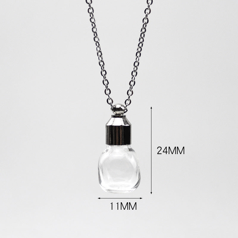 Bottle Twist Wire Can Be Opened Necklaces
