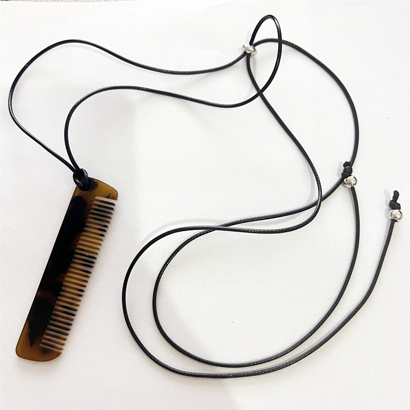 Women's Bag Long Sweater Chain Earphone Portable Necklaces
