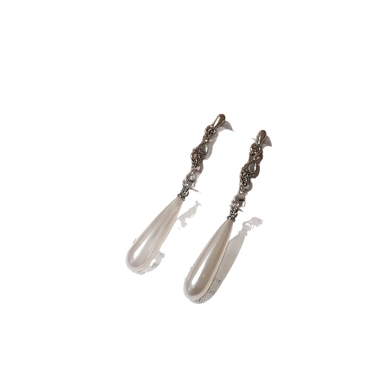 Women's Water Drop Chinese Style Long Light Earrings